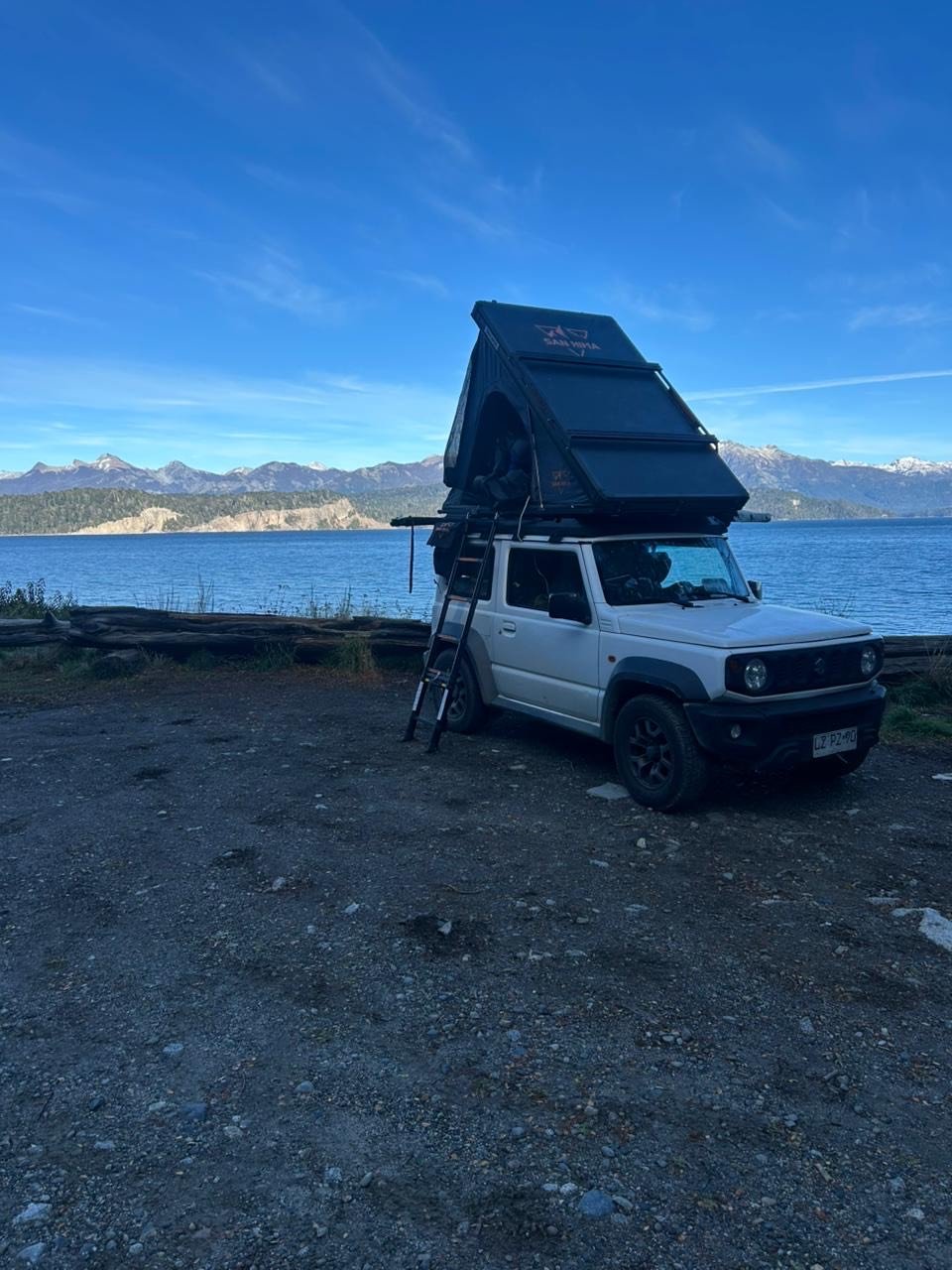 Mirador lago Nahuel Huapi en Kampium